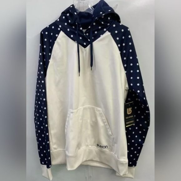 Burton Sweaters - Burton Women's Vanilla Ice Heron Pullover Hoodie Size XL NWT MSRP $64.99